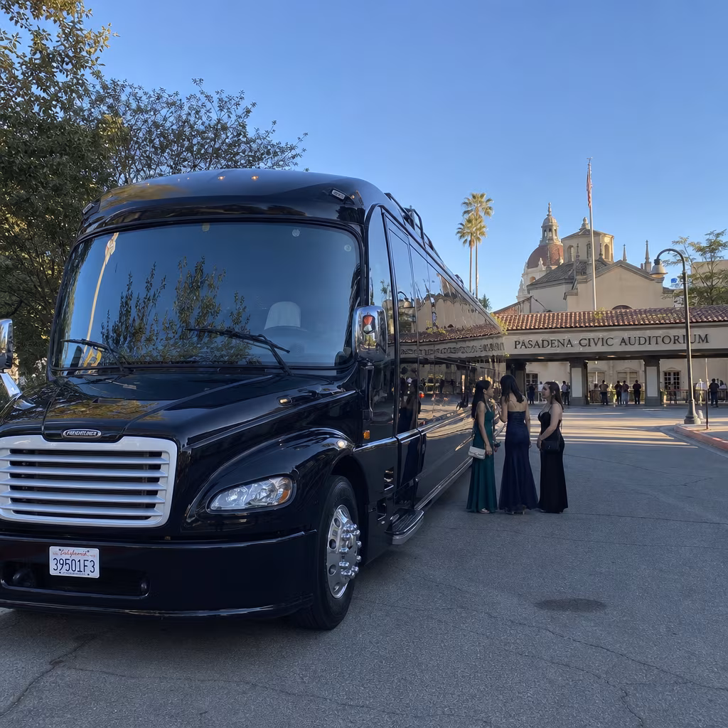 Party Bus to the Pasadena Civic Auditorium