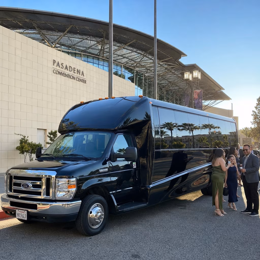 Rent a Bus to the Pasadena Convention Center