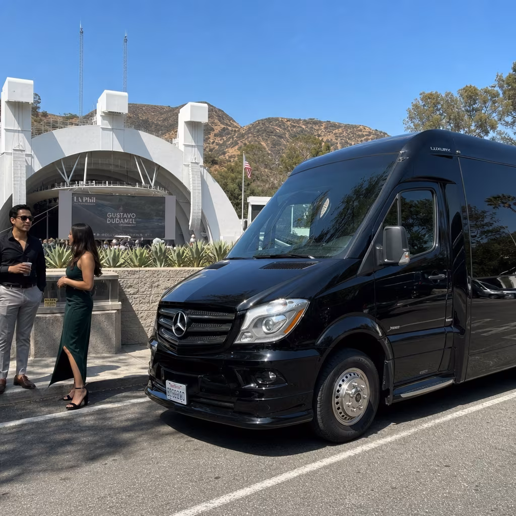 Rent a Bus to the Hollywood Bowl