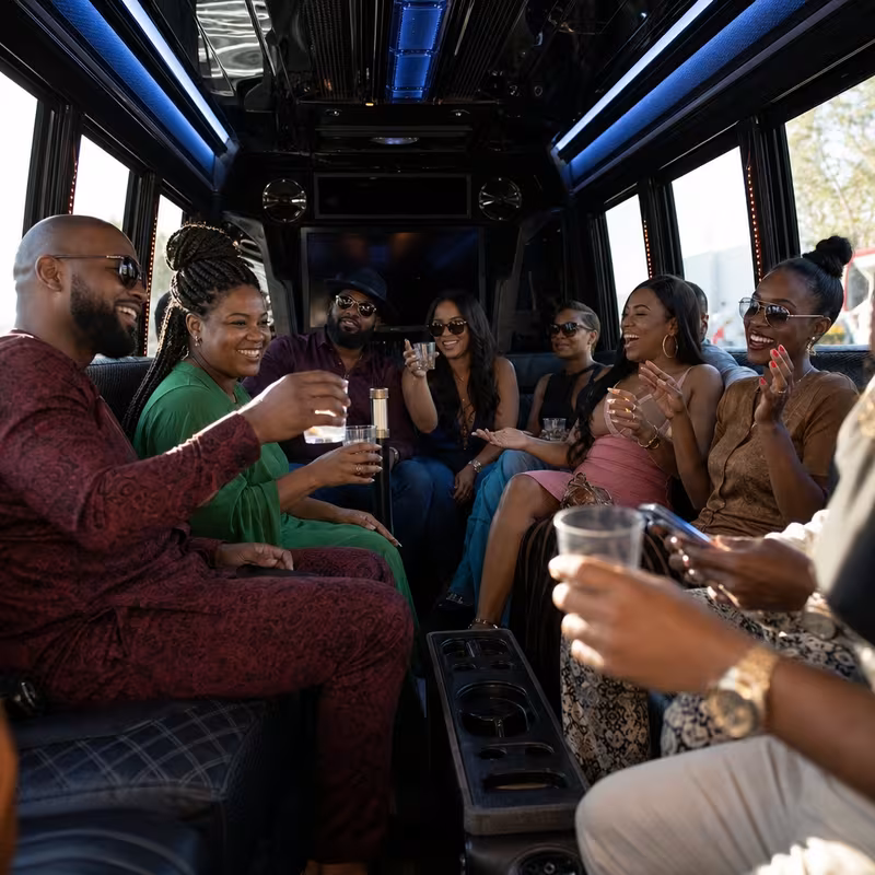 Pasadena Birthday Transportation fleet vehicle