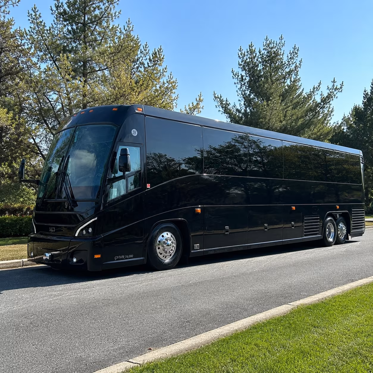 Pasadena Airport Shuttle & Transportation party bus exterior