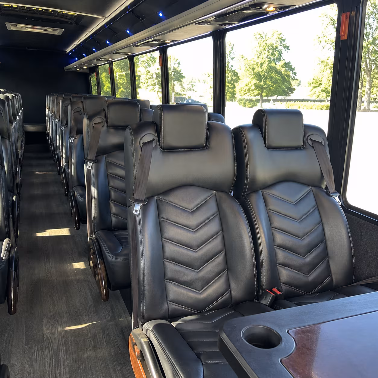 Pasadena Airport Shuttle & Transportation onboard seating