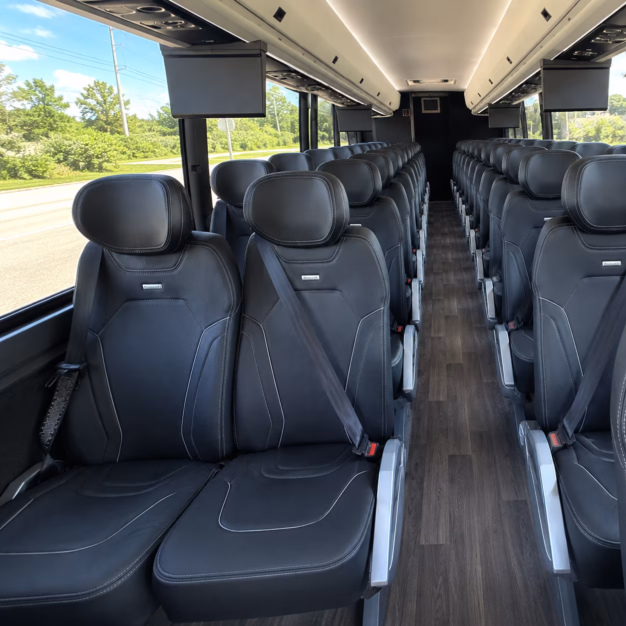 Pasadena Airport Shuttle & Transportation party bus exterior