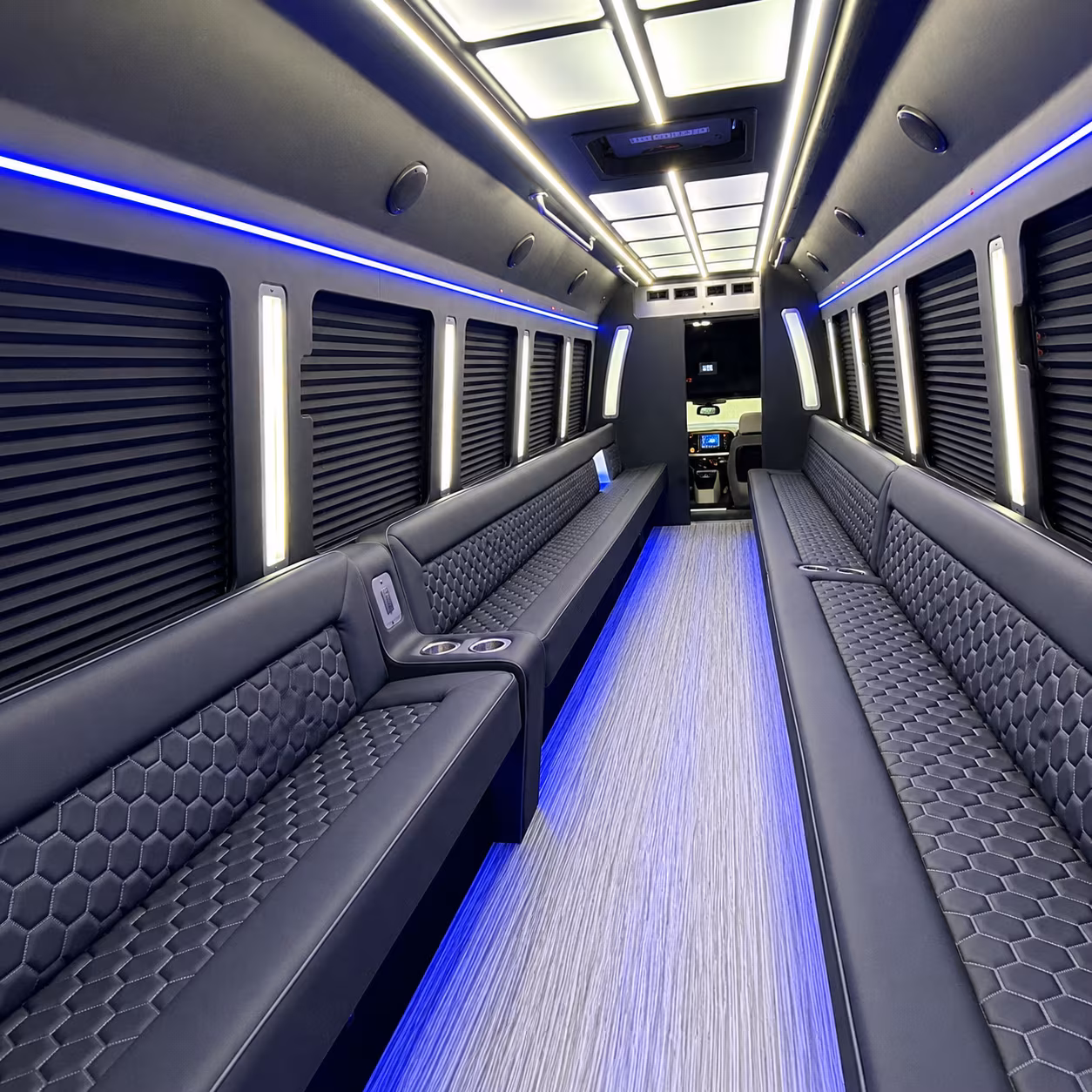 Pasadena Concert & Music Festival Transportation party bus exterior
