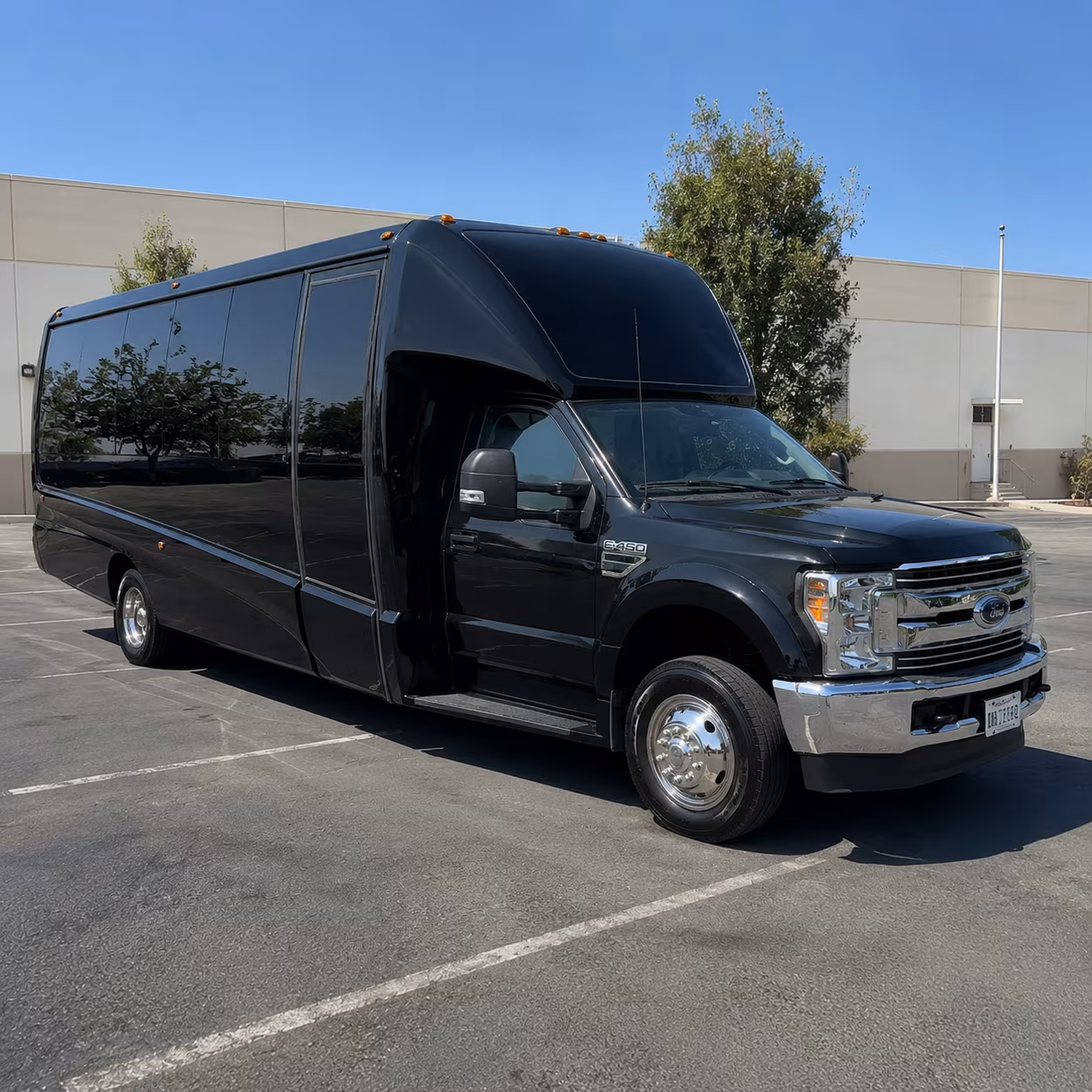 Pasadena Concert & Music Festival Transportation party bus exterior