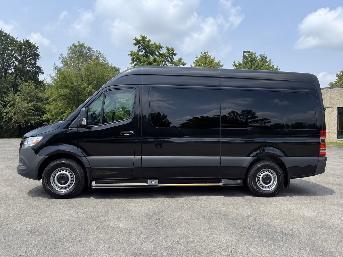 Pasadena Corporate Transportation party bus exterior