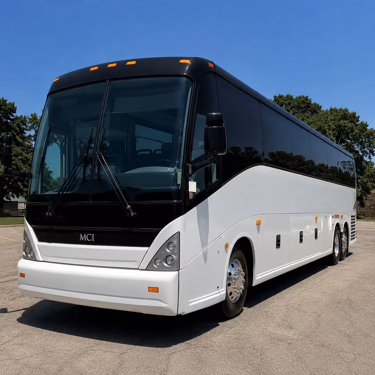 Pasadena Corporate Transportation party bus exterior