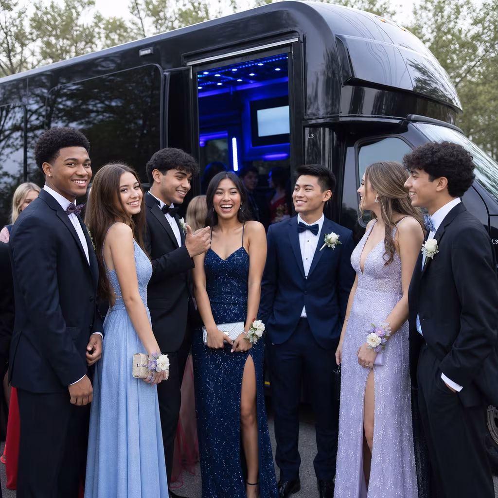 Pasadena Prom Party Bus Rental
